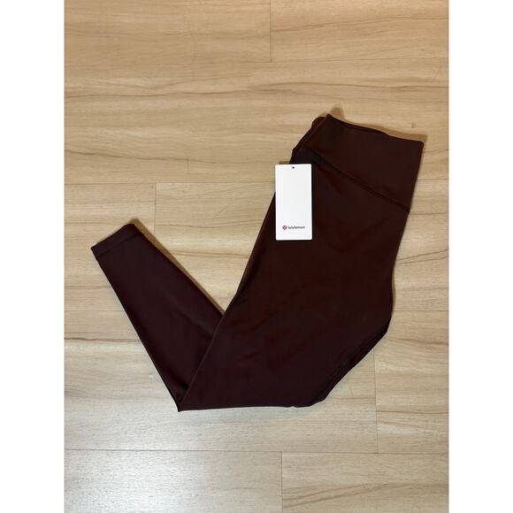 NWT Lululemon Wunder Under SmoothCover HR Tight 25" Size 14 Lava Cake $98 MRSP - Picture 1 of 4